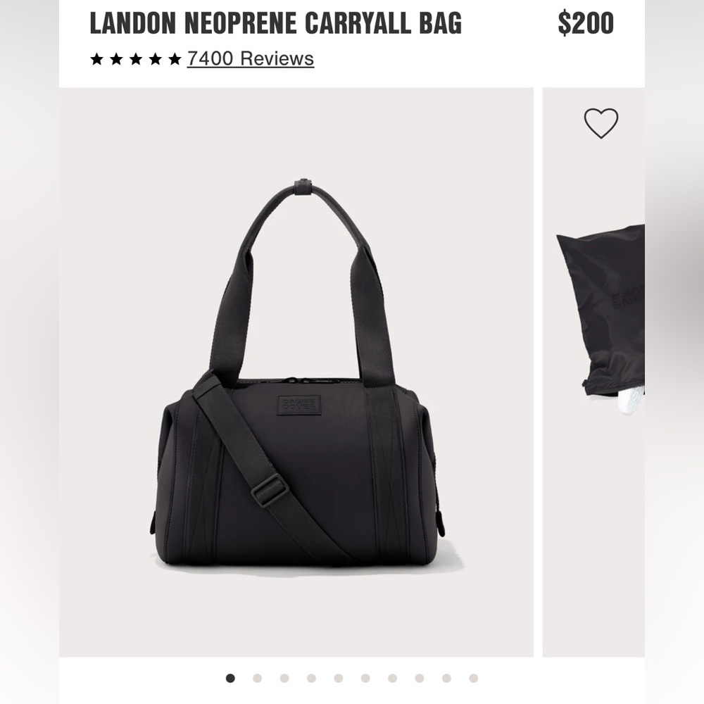 Dagne Dover Landon Carryall Bag - Black
